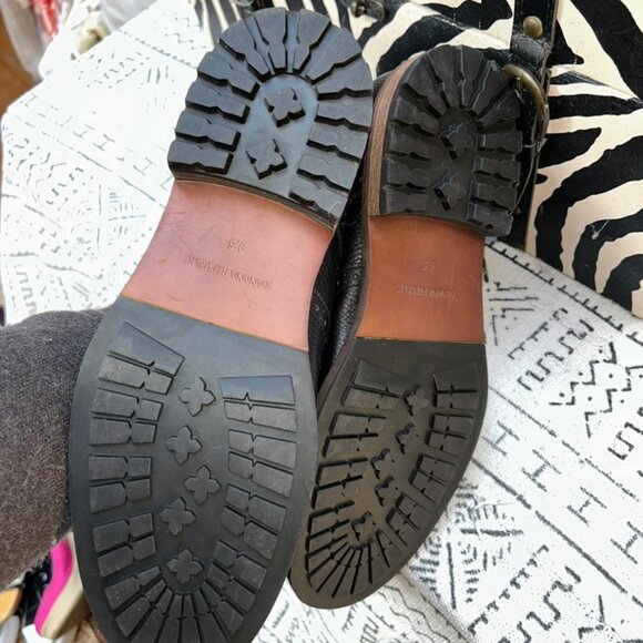 Banana Republic NEW mens wing tip combat lace up career work boots 9 1/2 - Picture 6 of 6